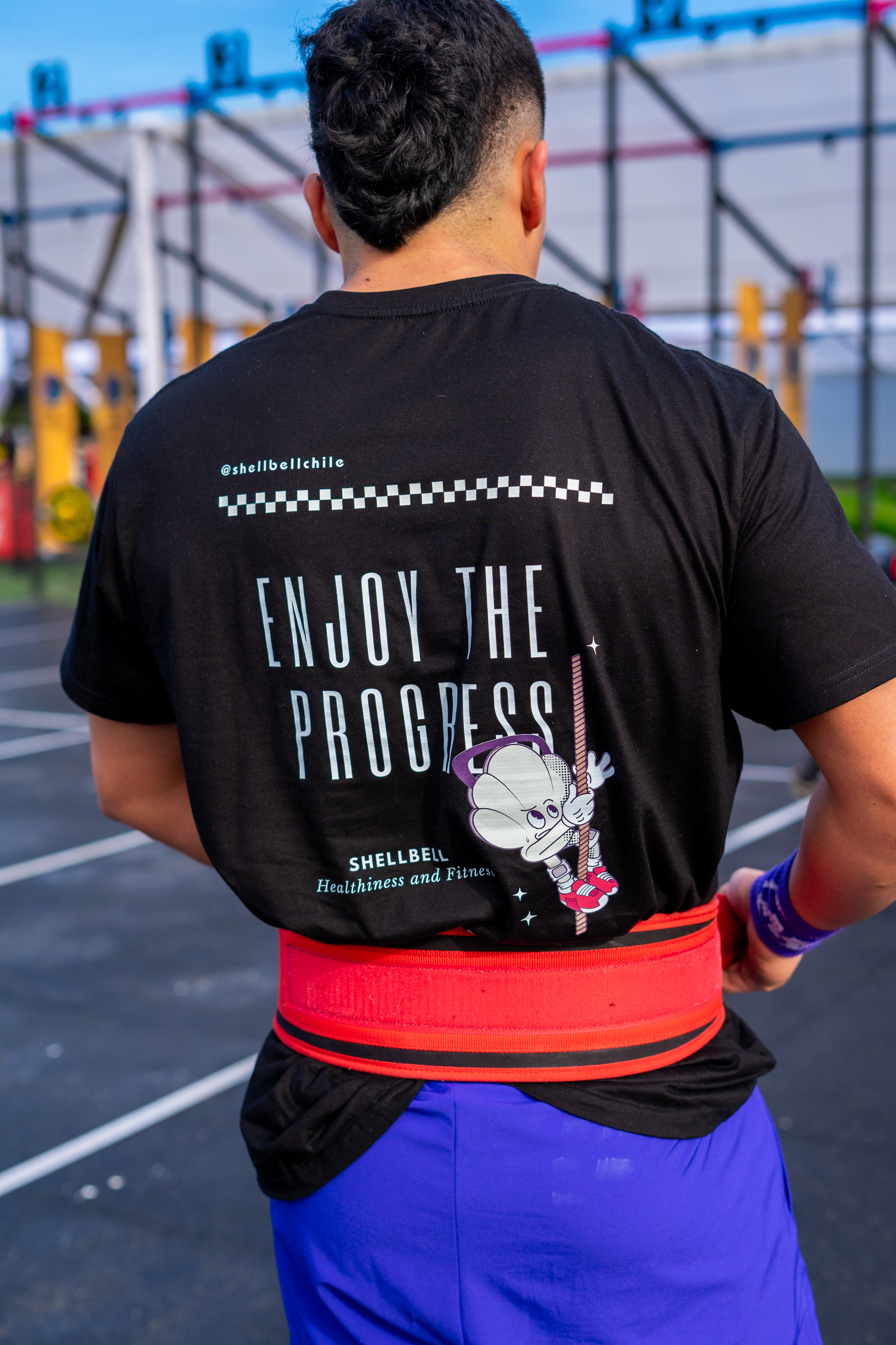 Polera burdeo - Enjoy the process 🖤✨